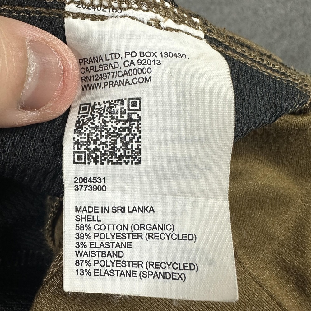Women's Olive Utility Jogger Pants - Picture 13 of 14
